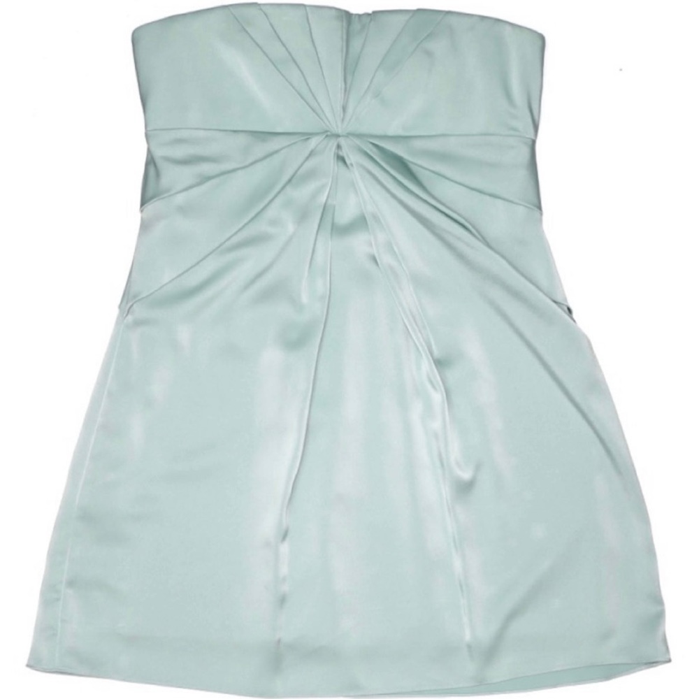 Bcbgmaxazria strapless cocktail dress